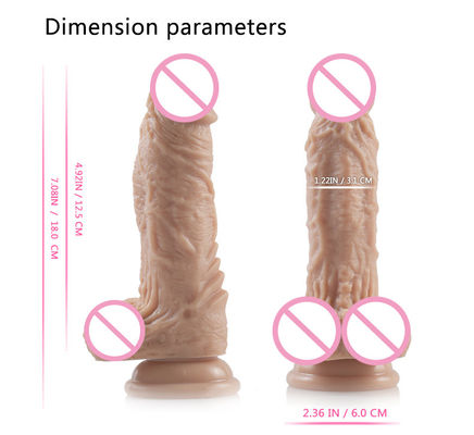 Sexual Animal Penis Real Looking Dildo Huge Suction Cup Hands Free For Adult