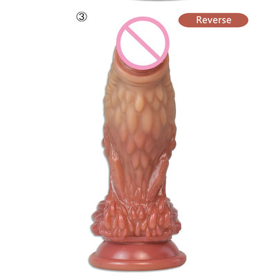 Realistic Silicone Phoenix 1.9 Inches Thick Dildos Prostate Massager With Suction Cup