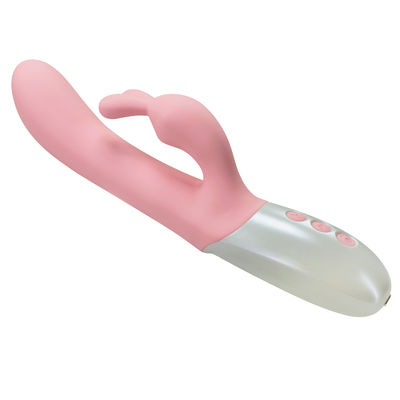 Women Vaginal Pleasure Heating Dildo Sex Toy With Bunny Ears