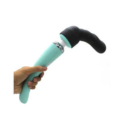 ROHS EMC Magic Wand Head Attachment Soft Silicone Sex Toy Arch Dildo
