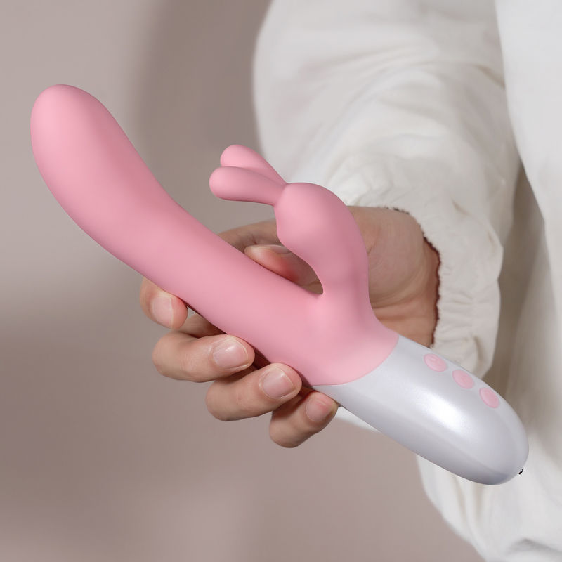 Triple Vibrating Waterproof Clitorals Stimulator Warming Function For Beginners