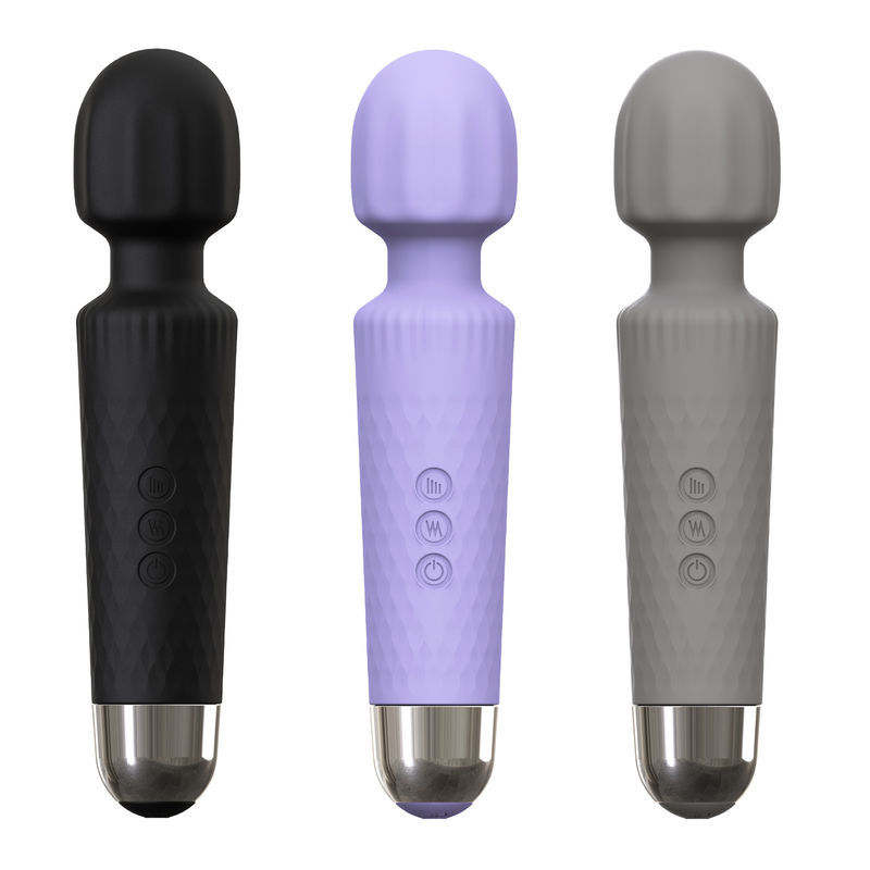 Waterproof Cordless Mini Wand Massager 7000r/min Powerful Vibration For Back Pain